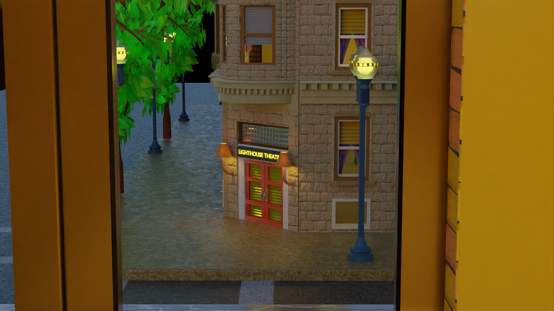 New 16 Lighthouse Theatre Entrance From 2nd Floor Fisher