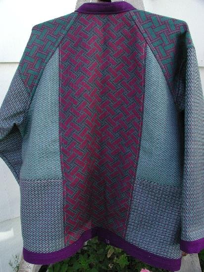 Back Of Handmade Fall Jacket