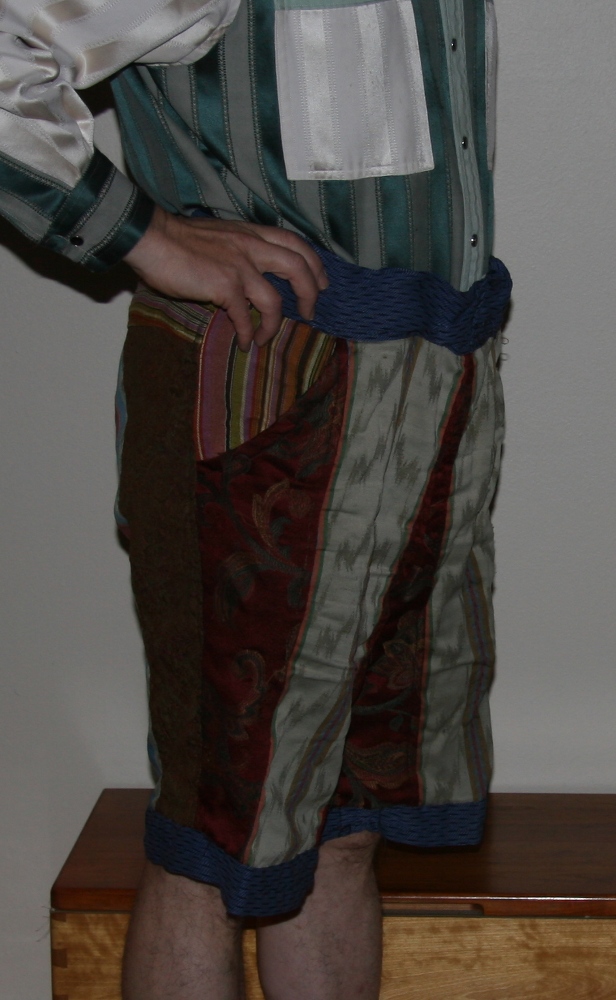 Handmade Cycling Shorts From Upholstery