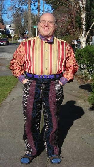 Handmade Suit From Drapery Fabrics