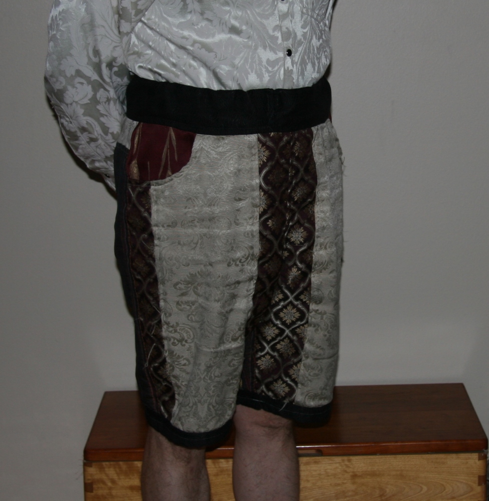 Jaquard Woven Silk Cycling Shorts