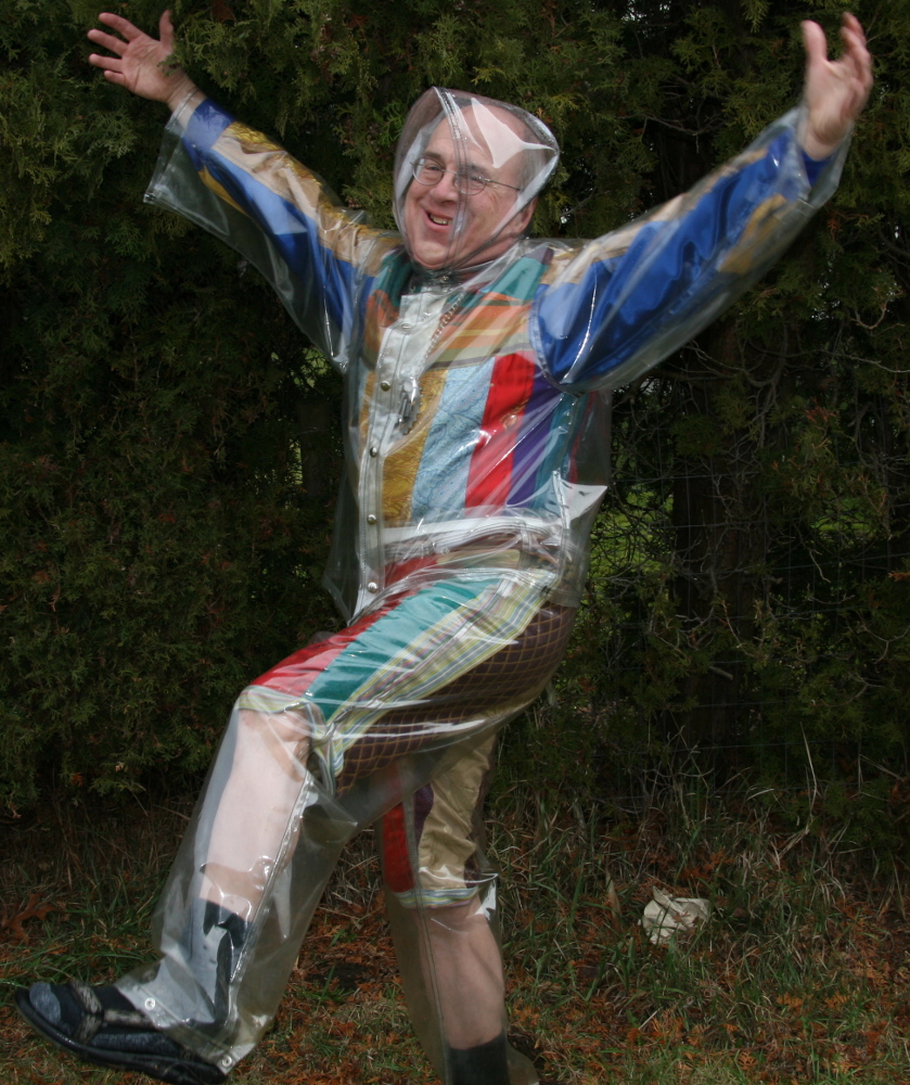 Plastic Wrapped Ballerina At Intel Jones Farm Campus Auditioning For Nutracker Or Cuckoos Nest