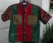 Red Green Silk Shirt