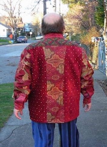 Tapestry Jacket Back