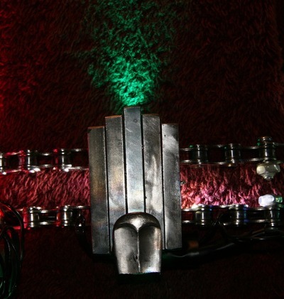 Art Deco Building Buckle Bicycle Chain Belt