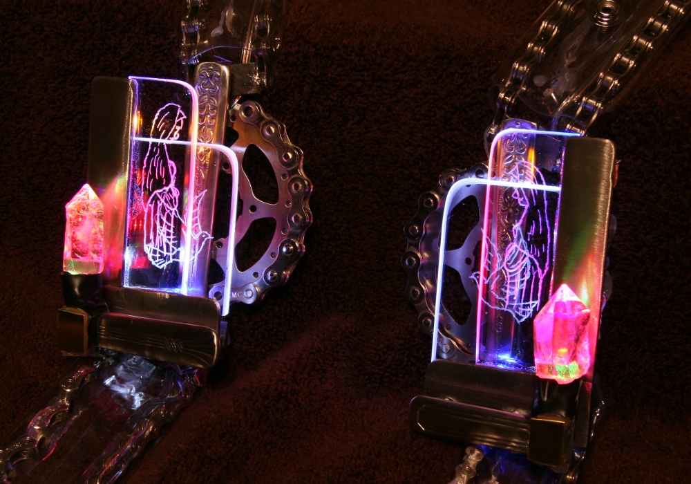 Art Deco Lighted Suspenders