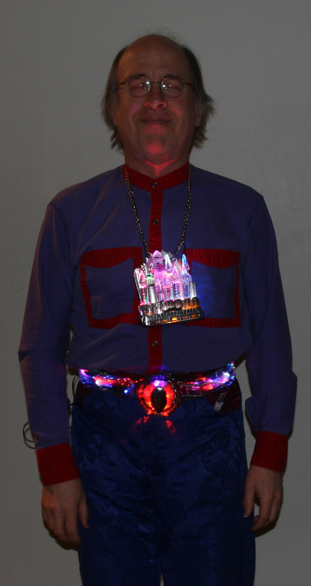 Crystal Cathedral Necklace And Eclipse Belt Buckle