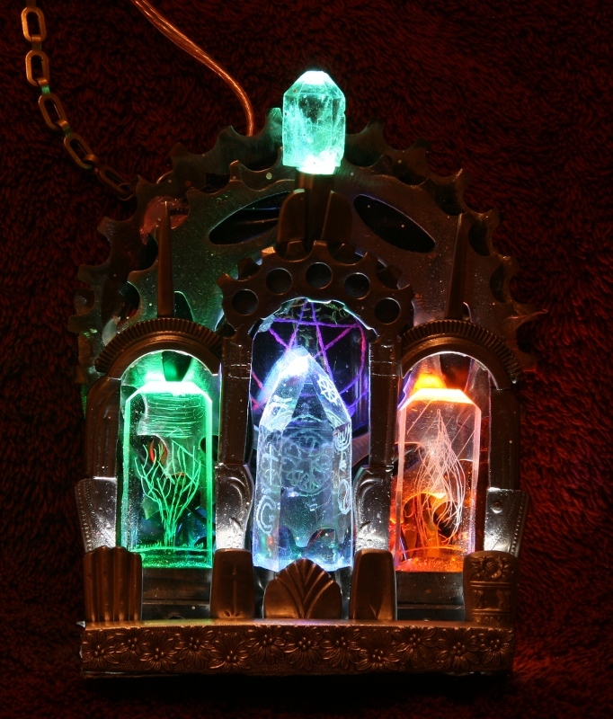 Multifaith Cathedral Of Light At Night