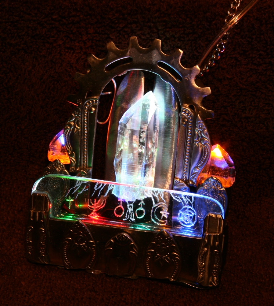 Multifaith Cathedral Of Light Shrine Necklace