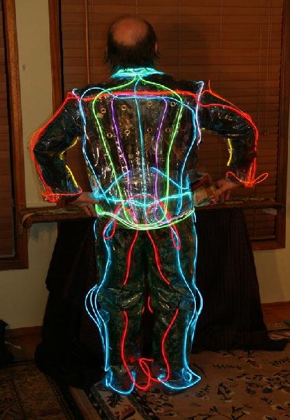 El Wire Suit Back