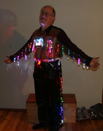 Full Crystal Lighted Suit