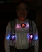 Led Art Jewelry And Lighted Clear Plastic Cape