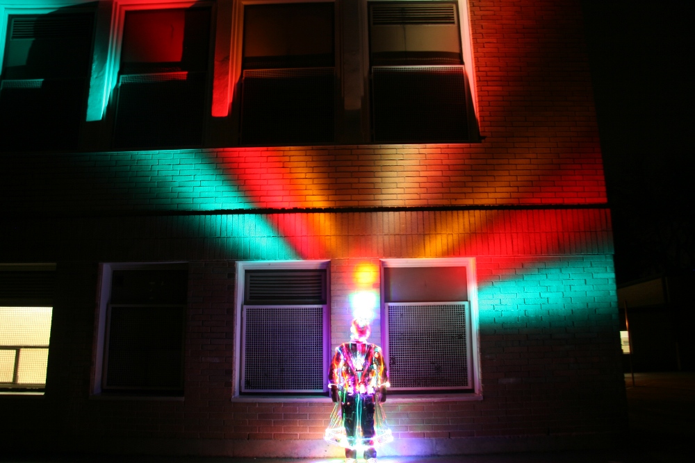 Lighed Raincoat And Richmond Elementary School