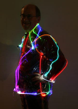 Light Art Blazer Side