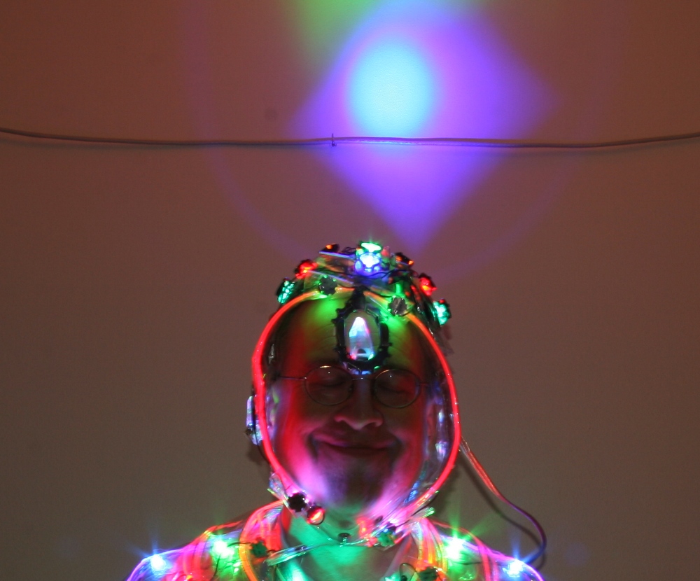 Light Art Hat With Spotlights
