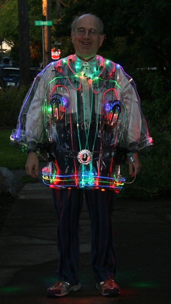 Light Art Jacket With Jewelry