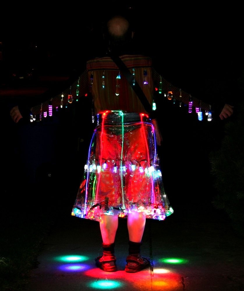 Light Art Skirt Back View