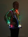 Lighted Cycling Jacket Back