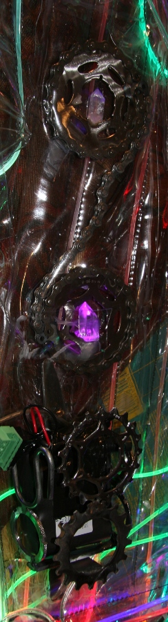 Steel Sculpture On Light Art Jacket