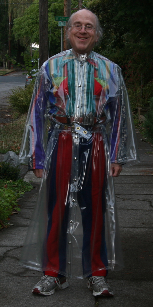 Clear Gown Style Raincoat